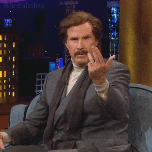 Questa GIF arriva da The Late Late Show with James Corden Will Ferrel ti consiglia di unirti a noi